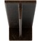 Ekena Millwork Heaton Hidden Support Steel Bracket w/ 12" Support Depth, Antiqued Bronze 3"W x 16"D x 2"H BKTM03X16X02HEABZ - alternate 7